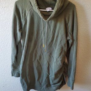 Super Comfy Green Maternity Sweatshirt